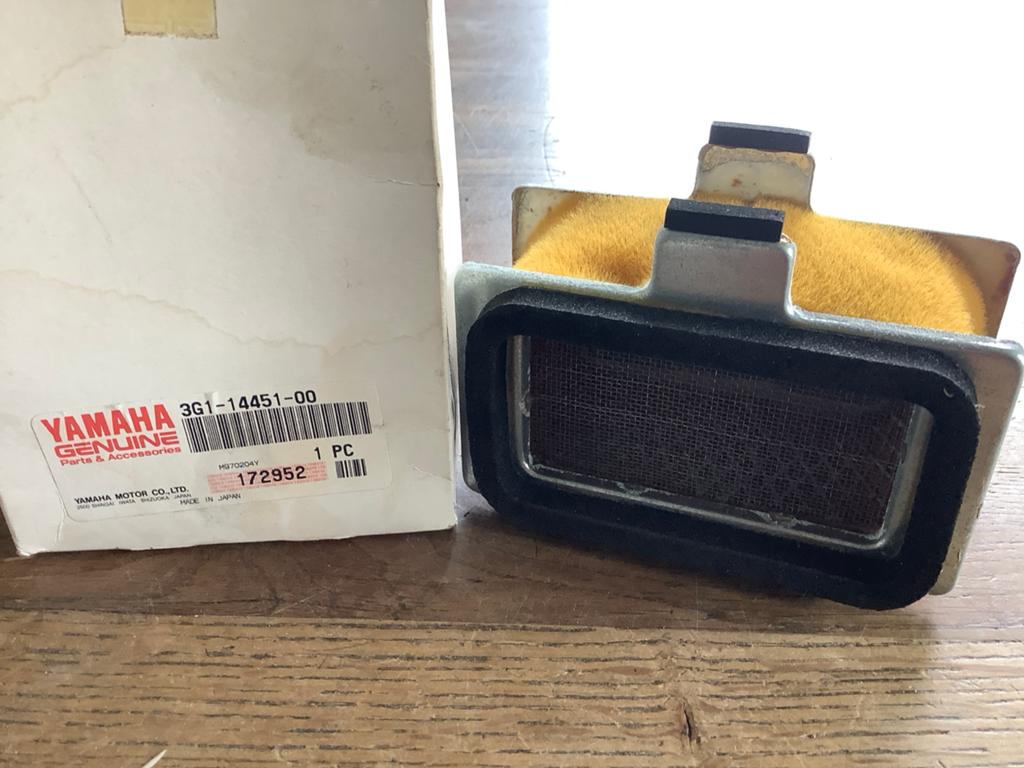 Yamaha Luchtfilter 3G1-14451-00 - Nieuw in doos, Fietsen en Brommers, Brommeronderdelen | Oldtimers, Nieuw, Yamaha, Verzenden