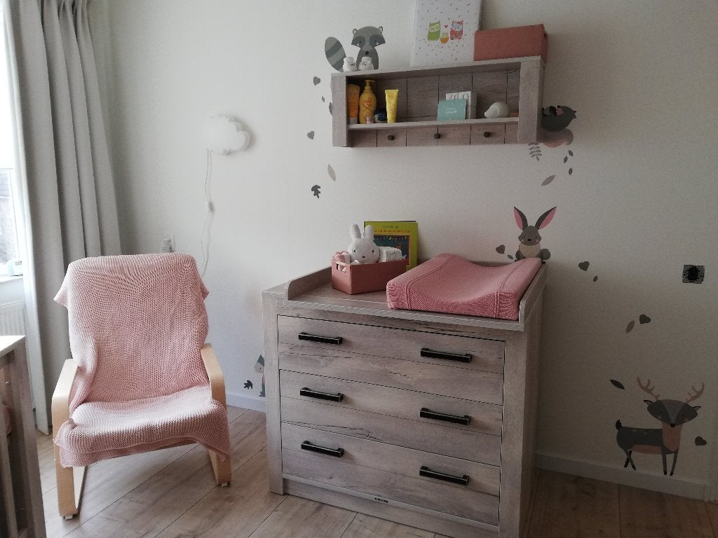 babykamer Kidsmill | Sem Nautic |  Ledikant + commode, Kinderen en Baby's, Kinderkamer | Complete kinderkamers, Ophalen, Zo goed als nieuw