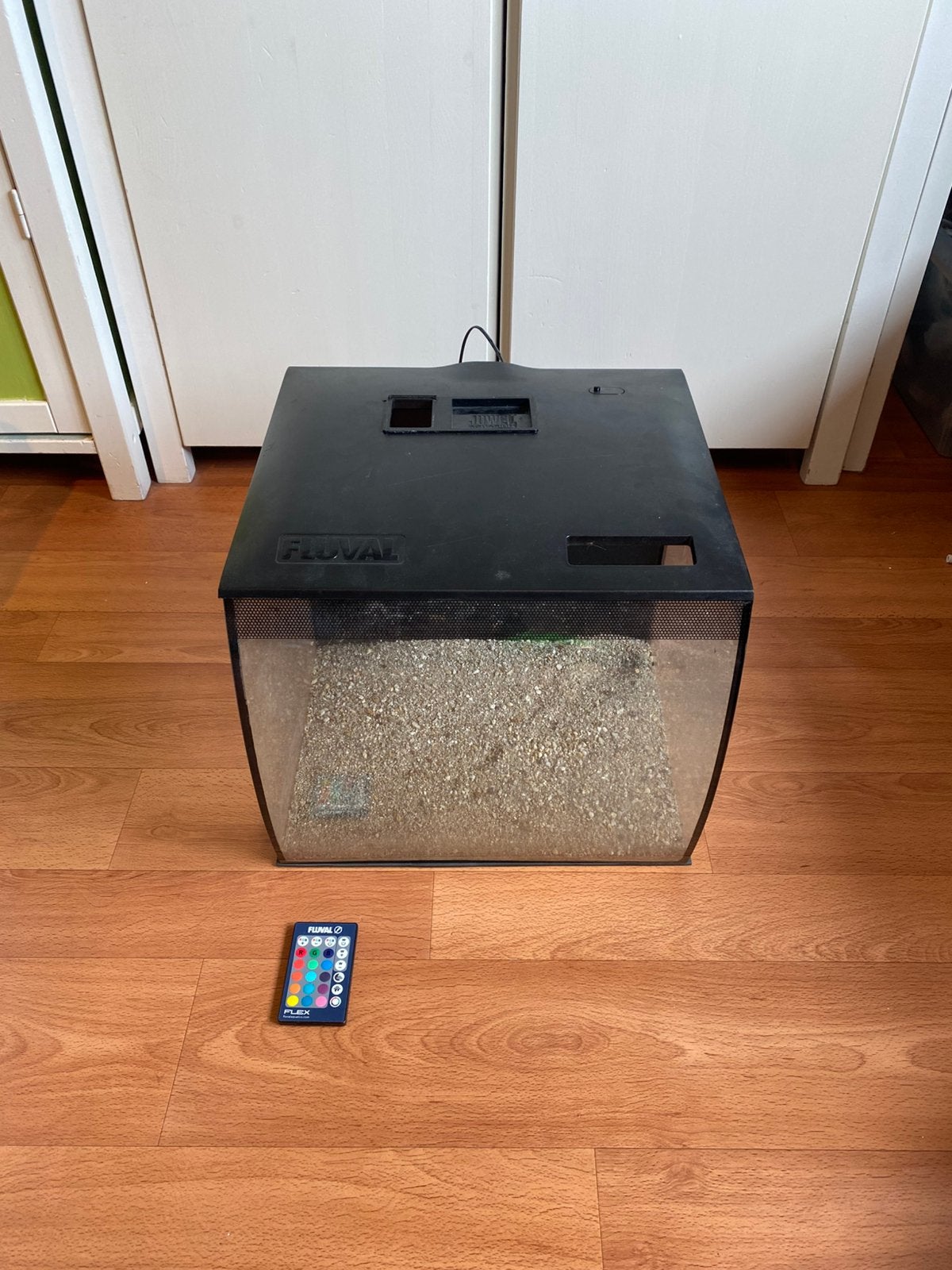 Fluval flex compleet aquarium, Ophalen, Gebruikt, Inclusief toebehoren, Leeg aquarium