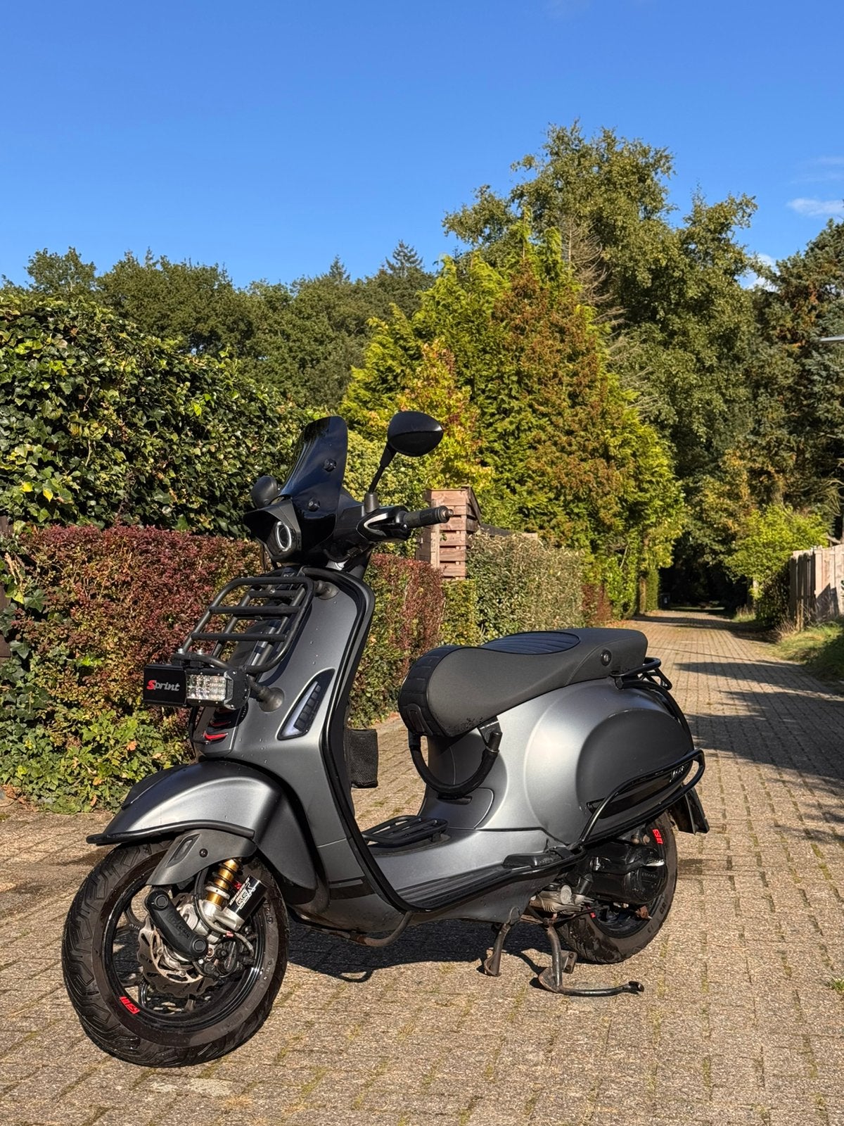 Vespa Sprint 80cc Full Malossi 2017 - Waardepeiling, Ophalen, Gebruikt, Overige modellen, Maximaal 45 km/u