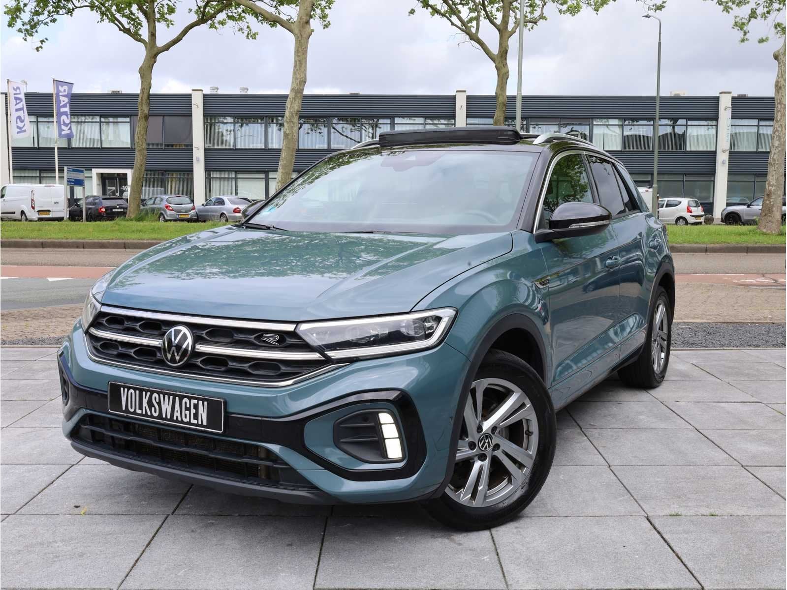 Volkswagen T-Roc R-Line 2.0 TSI 4Motion 190PK Automaat 2023, Auto's, Volkswagen, Automaat, Gebruikt, Bedrijf, SUV of Terreinwagen
