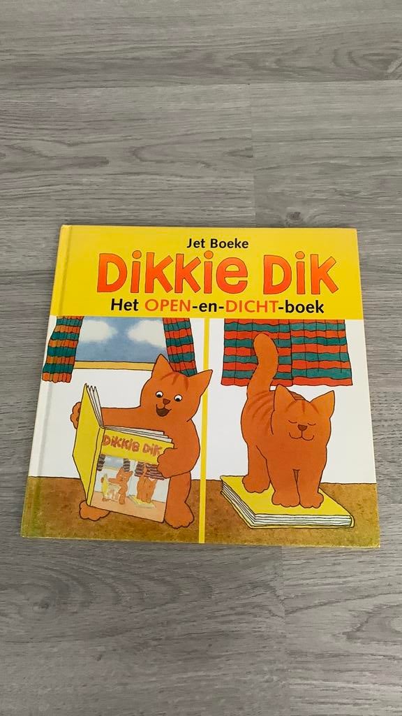 Dikkie Dik Het Open - en Dicht - boek Jet Boeke, Boeken, Ophalen of Verzenden, Zo goed als nieuw