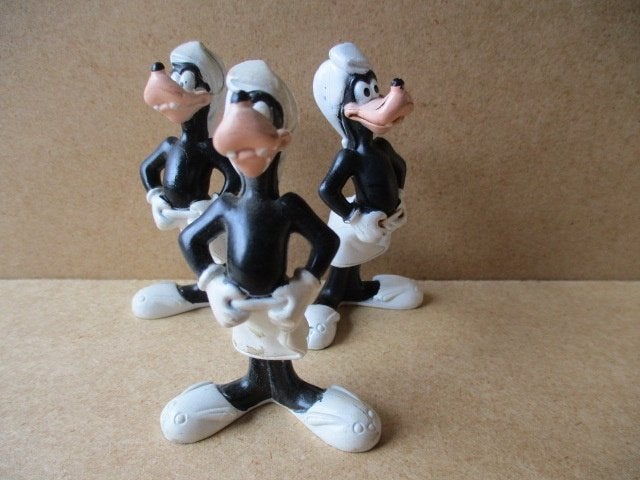 adv9815 goofy poppetje 8, Verzamelen, Ophalen, Goofy of Pluto, Gebruikt, Beeldje of Figuurtje