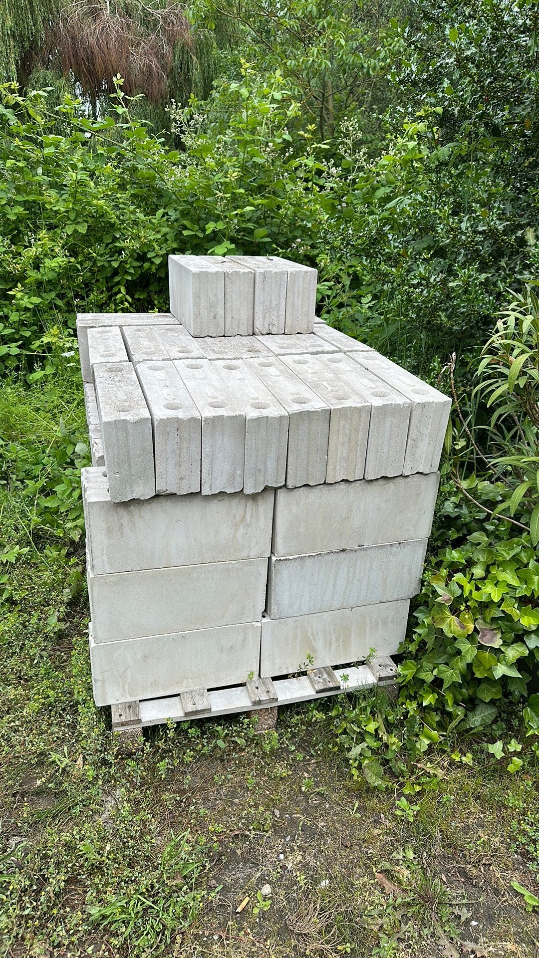 Kalkzandsteen blokken 437x100x198.  86 stuks, Doe-het-zelf en Verbouw, Metselstenen, Ophalen, Nieuw, Kalkzandstenen