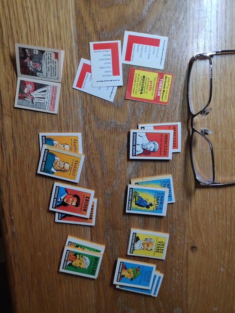Moccona Koffie Douwe Egberts Micro Strip Boekjes Jaren '60, Verzamelen, Ophalen of Verzenden