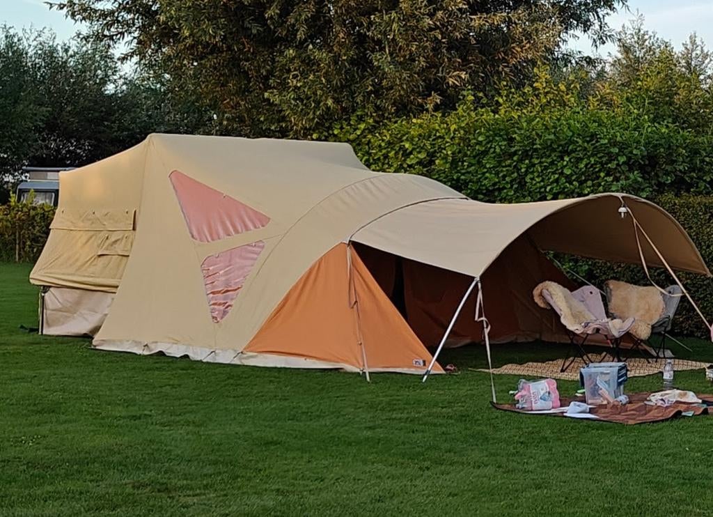 Aart Kok Kampala vouwwagen uit 2011, Caravans en Kamperen, Ophalen, Aart Kok, Beige, Aanwezig