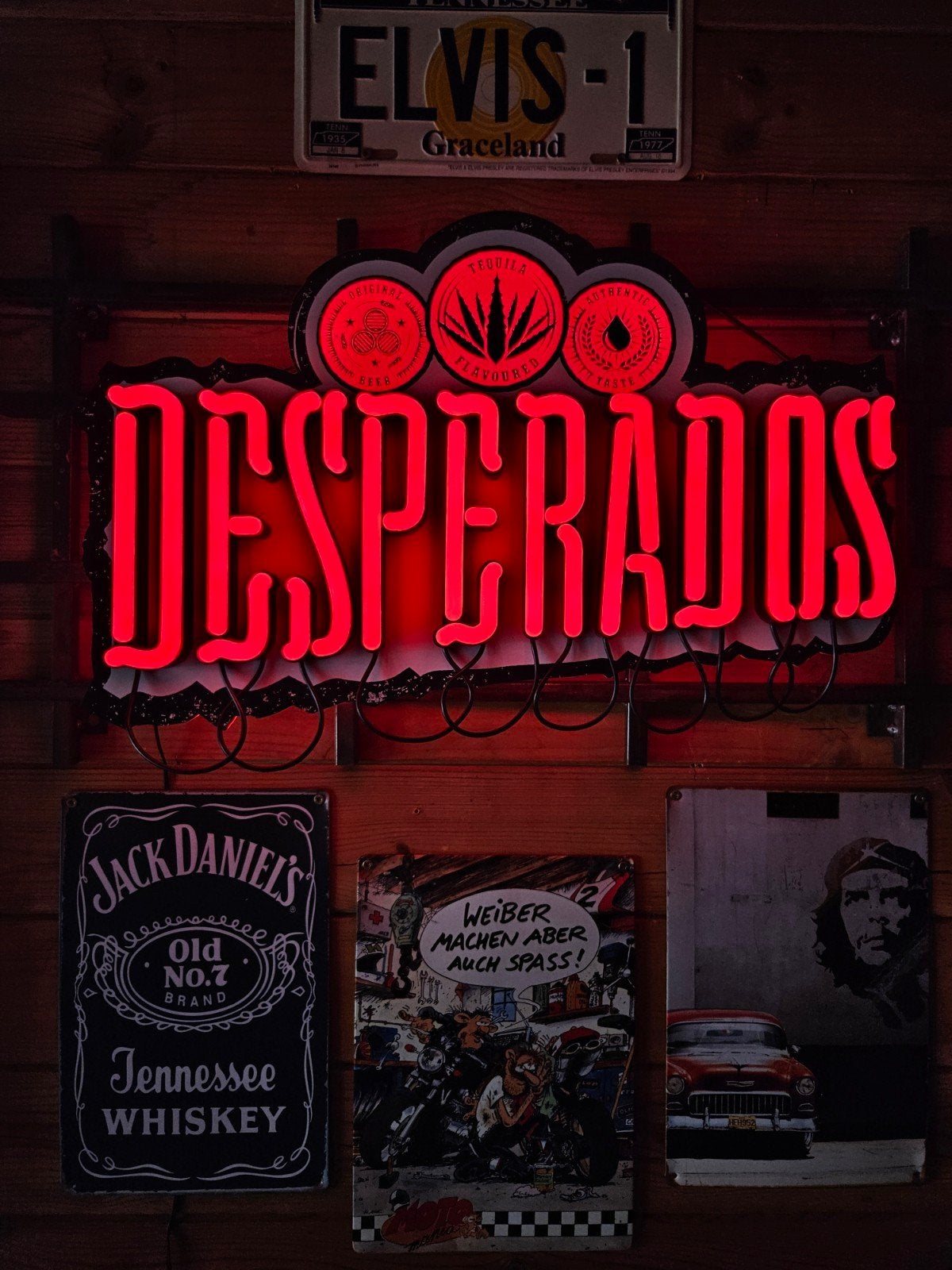 mooie desperados, Ophalen, Zo goed als nieuw, Reclamebord, Plaat of Schild, Overige merken