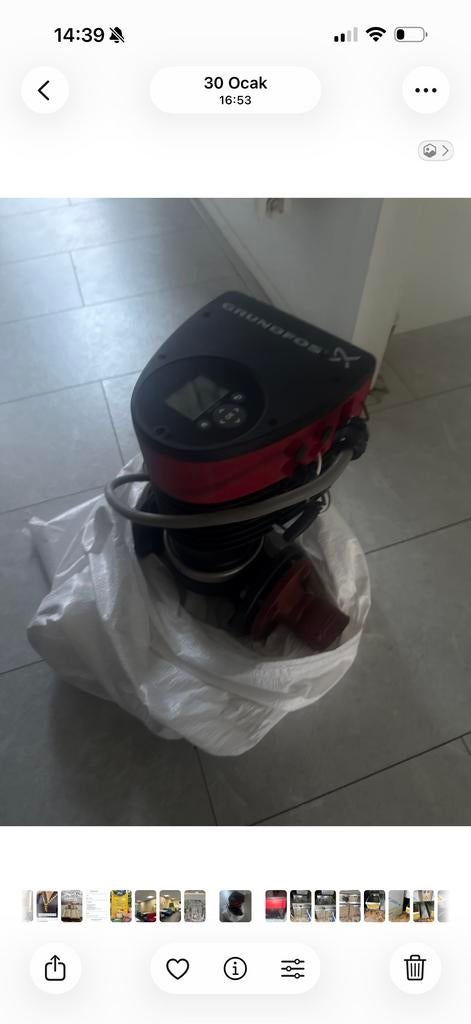 Grundfos MAGNA3 40-100 F circulatiepomp – werkend, Ophalen, Gebruikt, Elektrisch, Overige typen