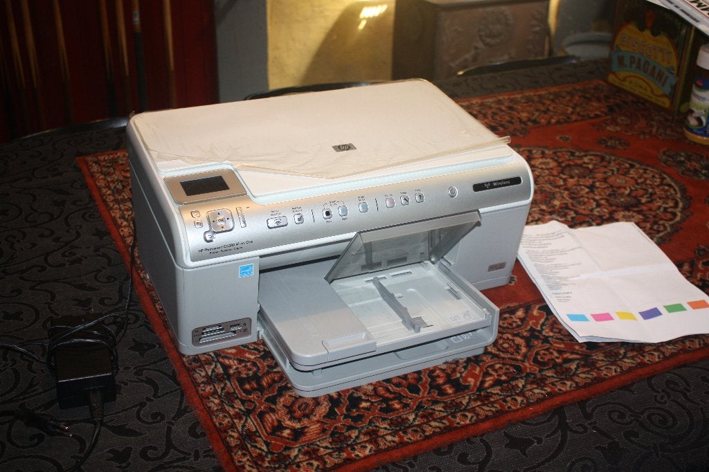 Printer HP photosmart c6380 all in one, Computers en Software, Inkjetprinter, All-in-one, Draadloos, Ophalen of Verzenden