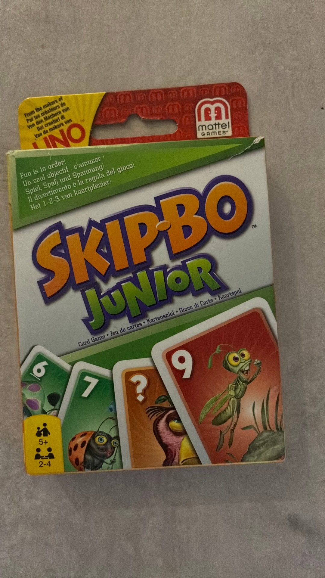 Skip Bo junior, Ophalen of Verzenden, Gebruikt
