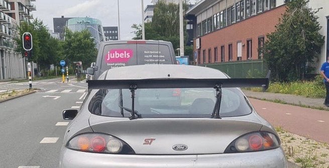 Universele Auto Spoiler - Zwart, Ophalen
