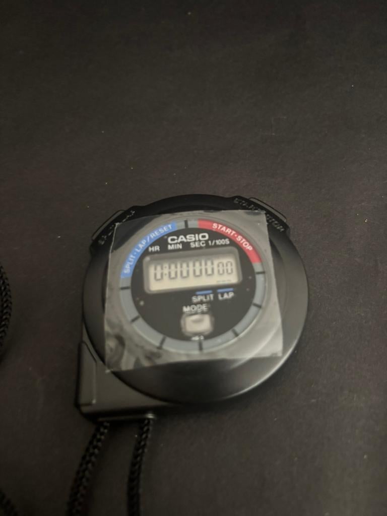 Casio Stopwatch - in doos, Ophalen of Verzenden