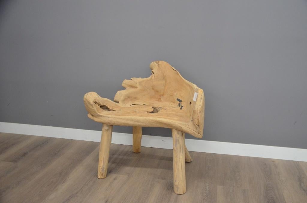 Teakhouten Bankje, Huis en Inrichting, Verzenden, Nieuw, Hout