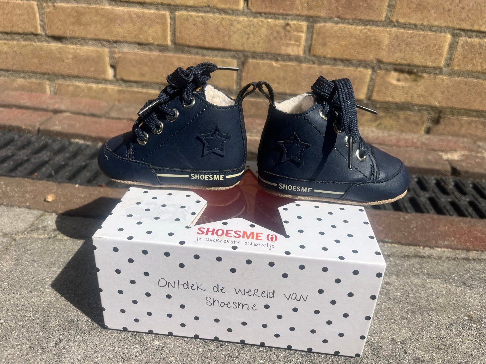Shoesme babyschoentjes maat 18, Jongen of Meisje, Schoenen, Nieuw, Ophalen of Verzenden