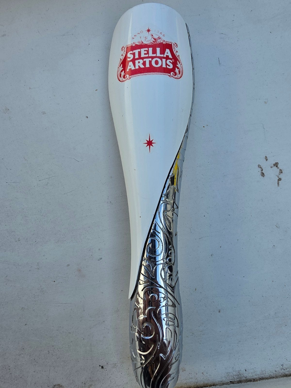 Stella Artois Taphendel - Uniek Design, Verzamelen, Ophalen of Verzenden, Zo goed als nieuw, Gebruiksvoorwerp