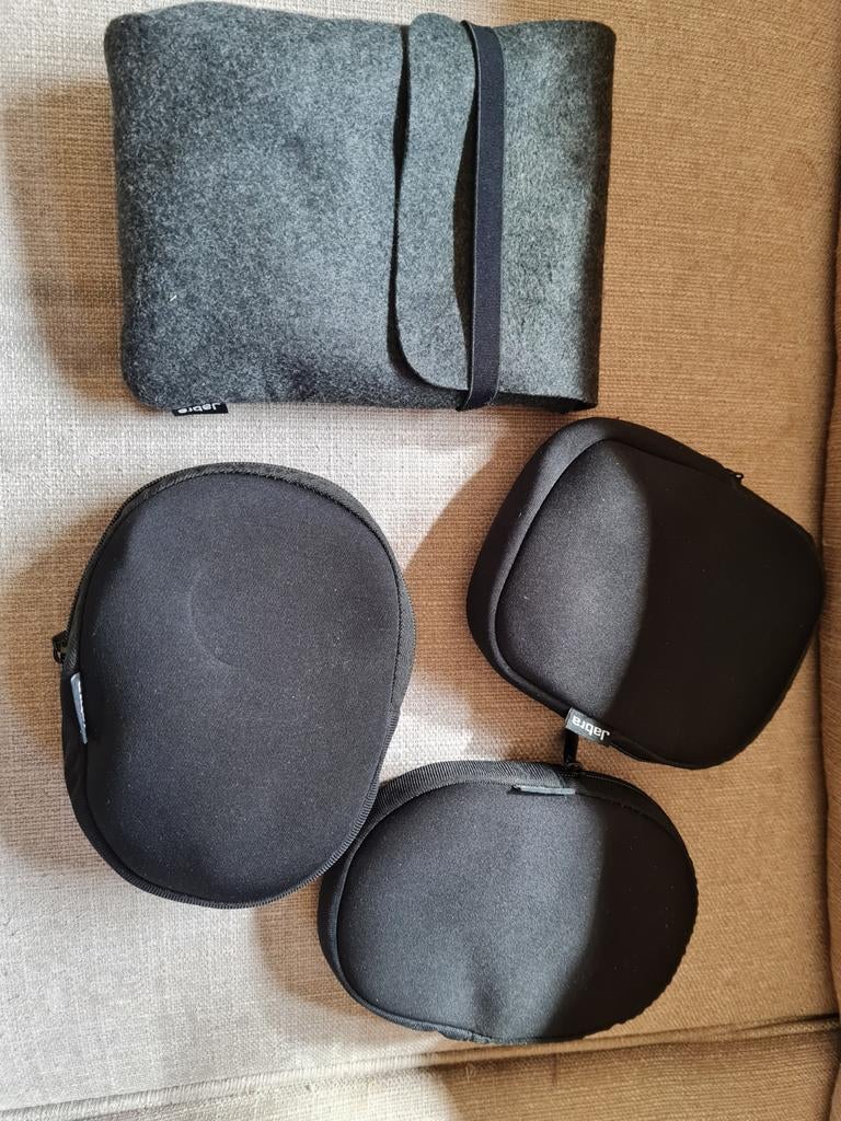 4  jabra headfone voorlde computer oflaptop, Computers en Software, Headsets, Ophalen of Verzenden