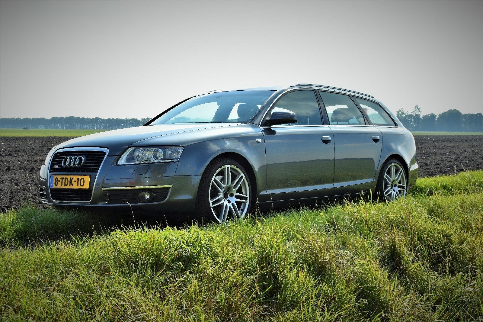 Audi A6 3.2 FSI 188KW Avant AUT 2007 Grijs, Auto's, 10 km/l, Stationwagon, Particulier, 93 €/maand