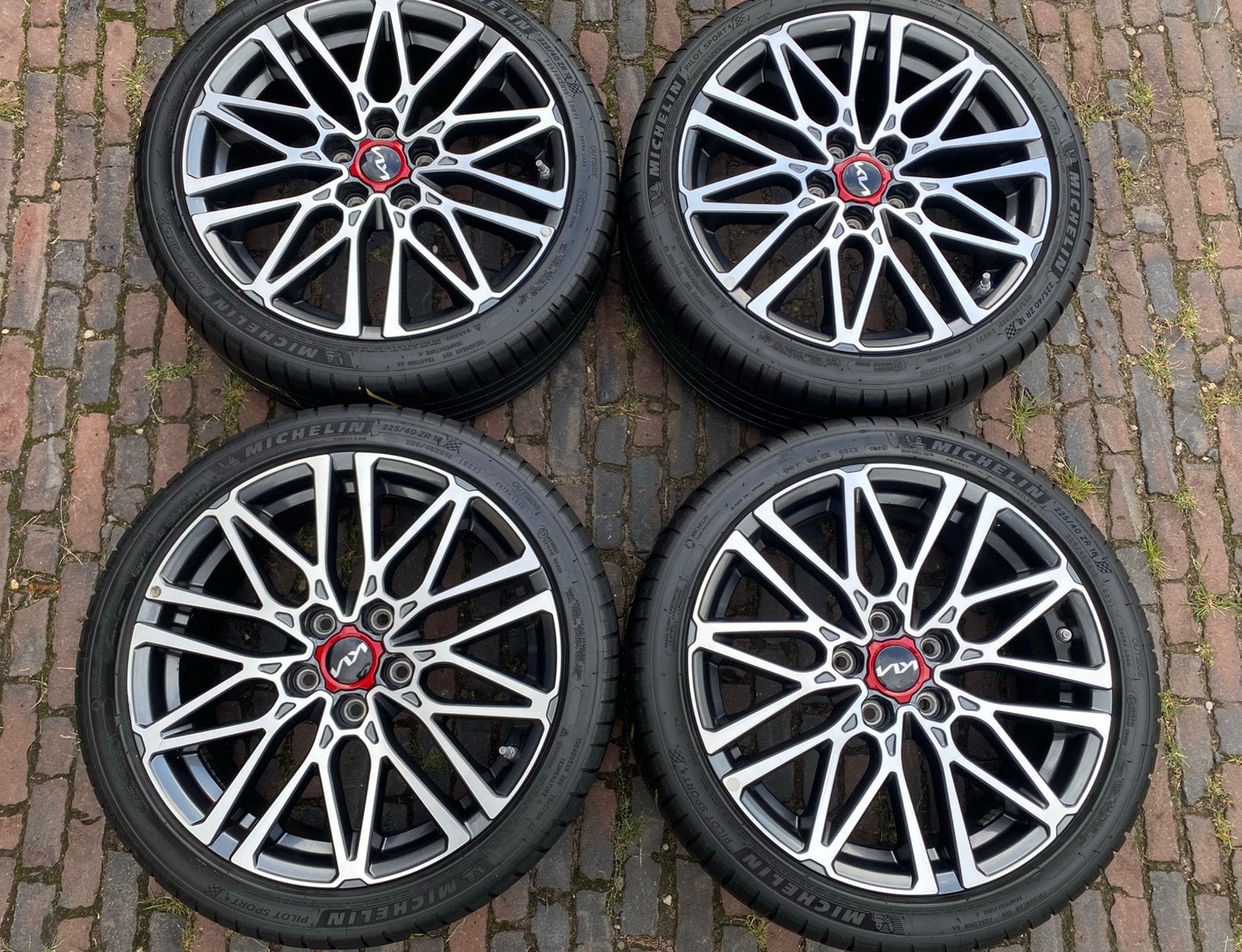 18” Kia Ceed ProCeed GT velgen + Michelin Pilot Sport banden, Auto-onderdelen, Banden en Velgen, 18 inch, Banden en Velgen, Nieuw
