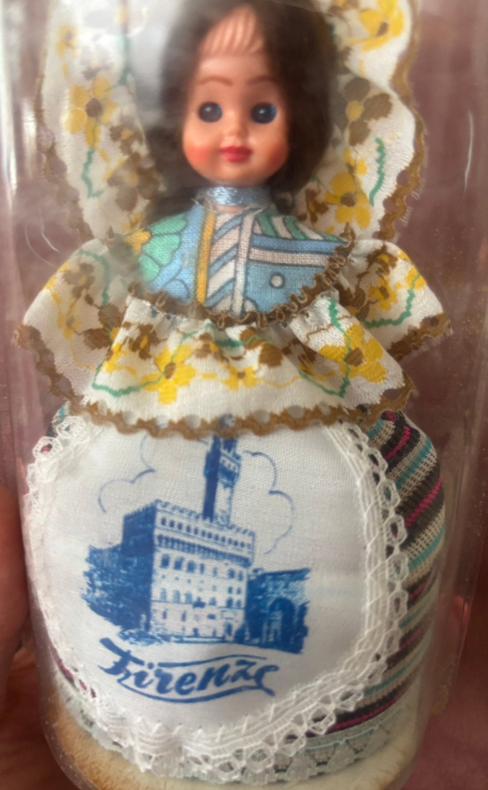 Vintage LABA Italy souvenirpop Firenze Florence ’60/’70, Verzamelen, Poppen, Verzenden, Zo goed als nieuw, Pop