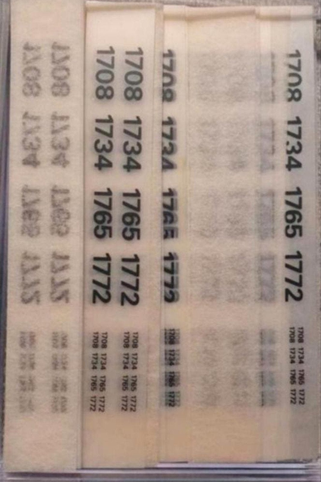 Decals voor oud type Roco, Locomotief, Gelijkstroom of Wisselstroom, Nieuw, Ophalen of Verzenden