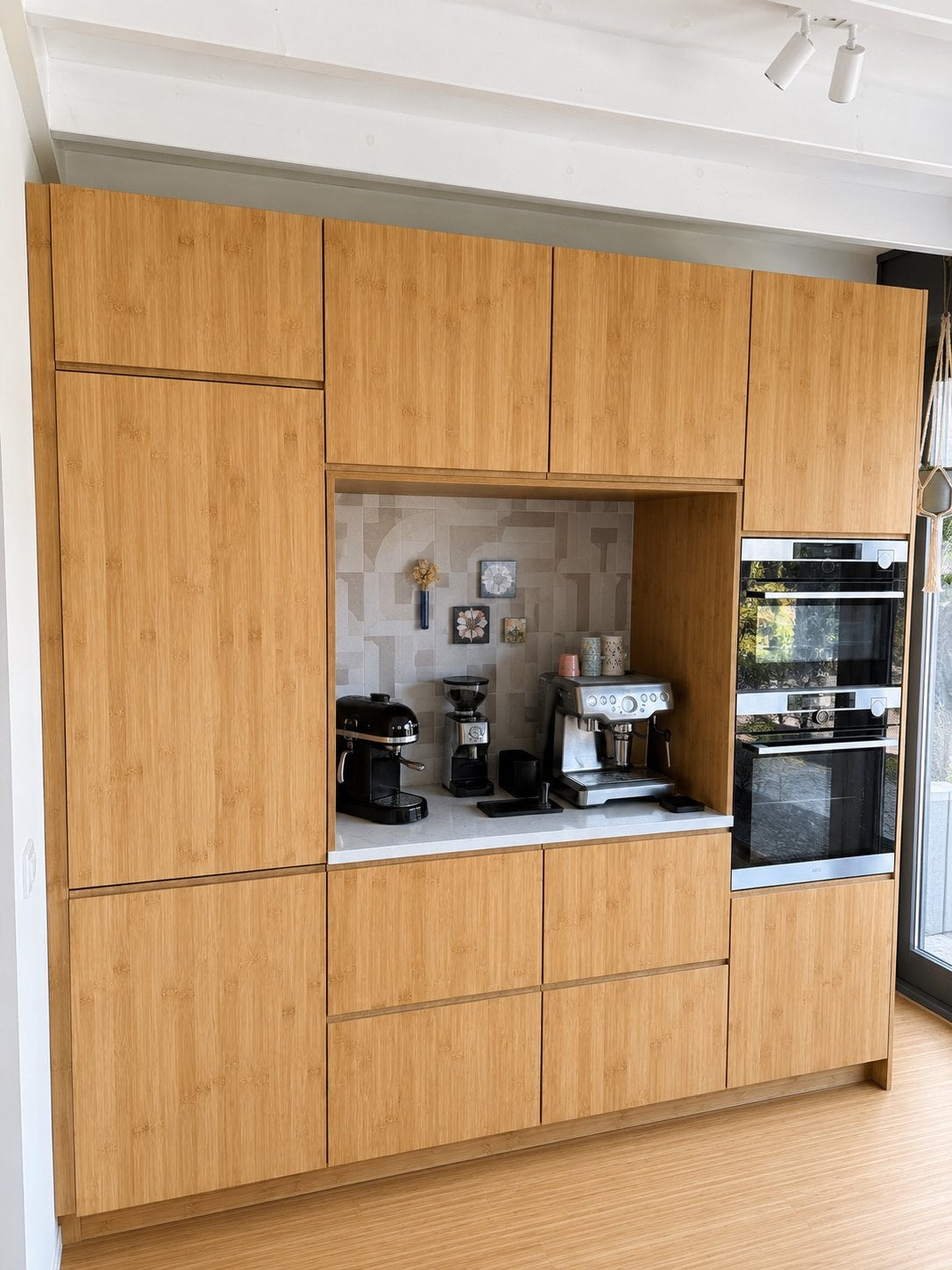 Bamboe fronten voor Ikea METOD keuken - nieuw, Huis en Inrichting, Keuken | Keukenelementen, Ophalen, Wit, 50 tot 100 cm, Zo goed als nieuw
