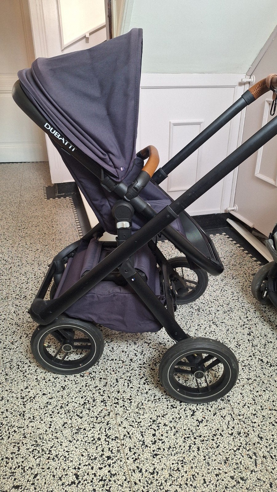 Dubatti One kinderwagen met reiswieg, Ophalen, Gebruikt, Overige merken, Met reiswieg