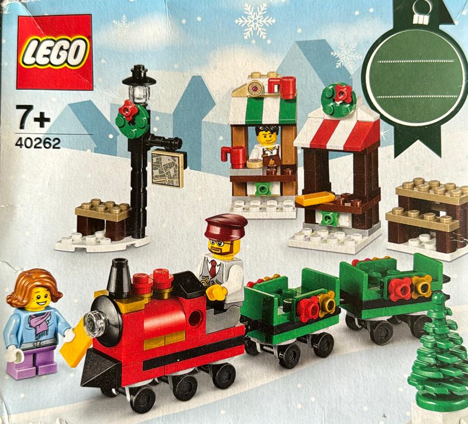 LEGO 40262 Kersttrein en Wintermarkt Set, Overige thema's, Lego, Nieuw, Ophalen of Verzenden
