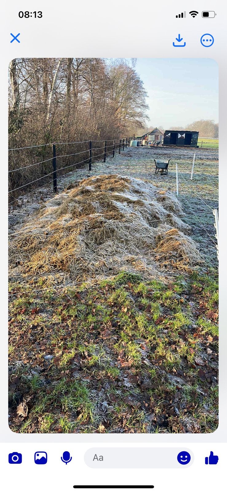 Gratis paardenmest af te halen, 1 tot 2 meter, Minder dan 3 meter, Ophalen of Verzenden, Zo goed als nieuw