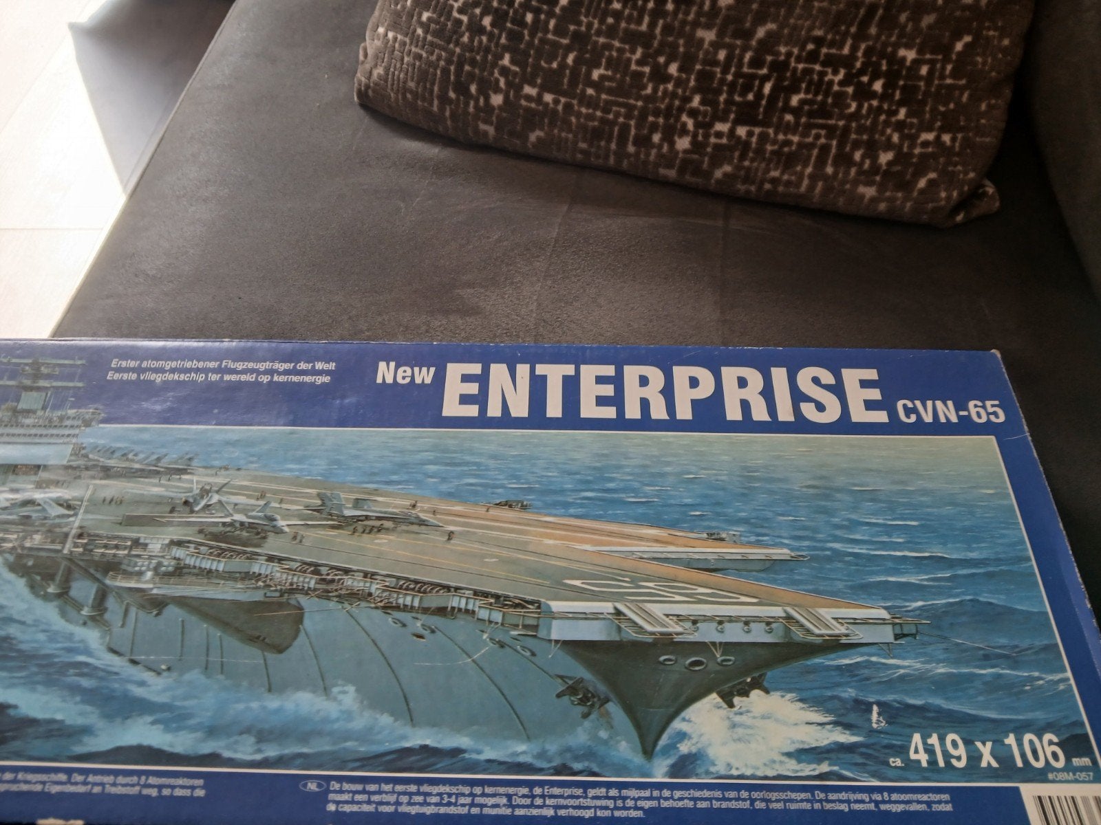 Revell New Enterprise CVN-65 Modelbouw Schip 1:800, Hobby en Vrije tijd, Modelbouw | Boten en Schepen, Ophalen of Verzenden, Nieuw