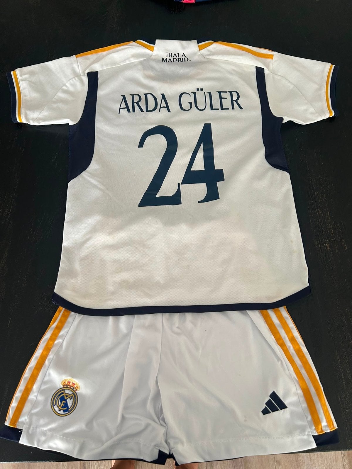 Real Madrid Thuisshirt Set Arda Güler #24 - Kinderen, Ophalen of Verzenden, Gebruikt, Jongen of Meisje
