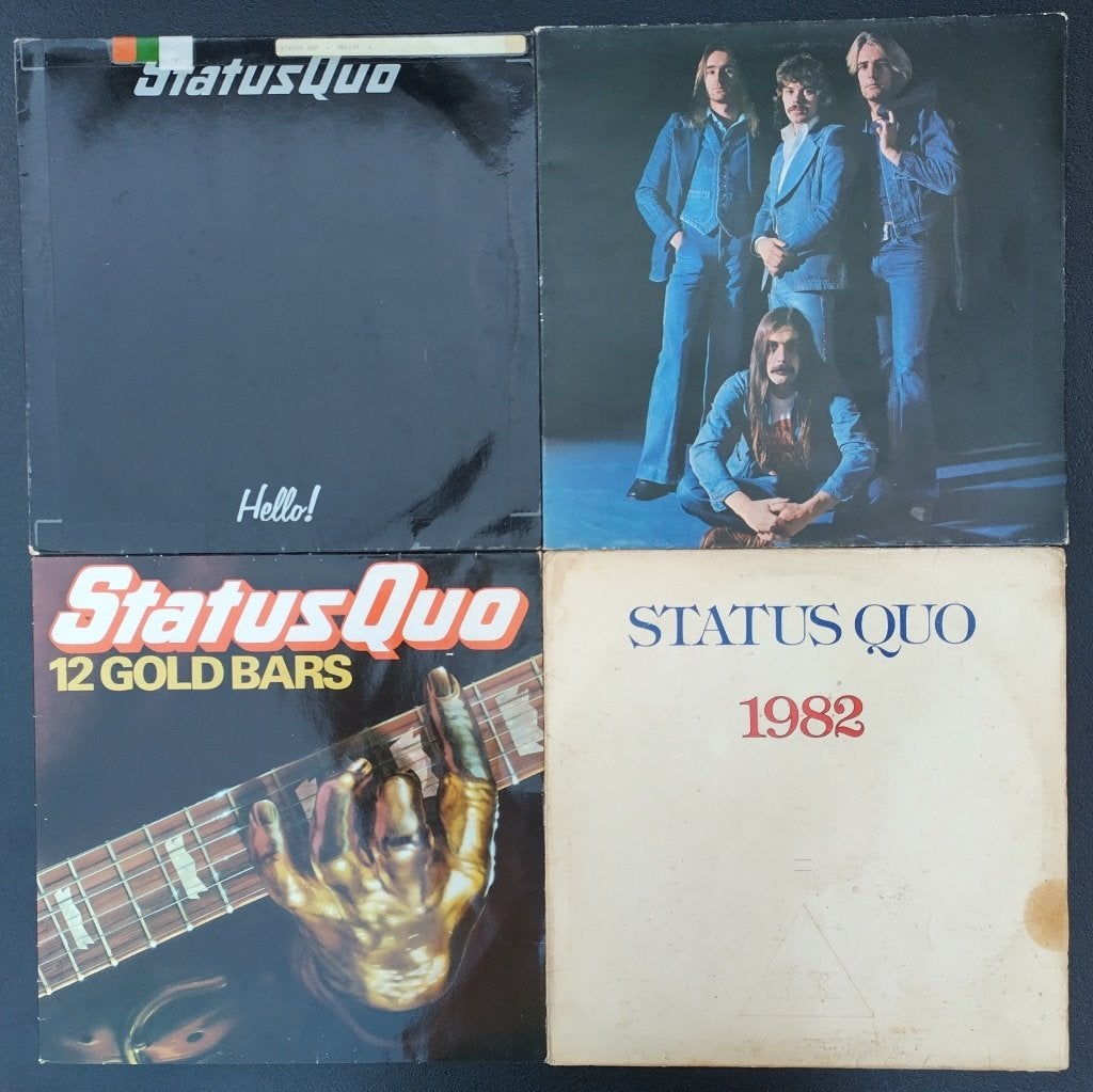4x LP Status Quo, LP, Gebruikt, Originele persing, Ophalen of Verzenden