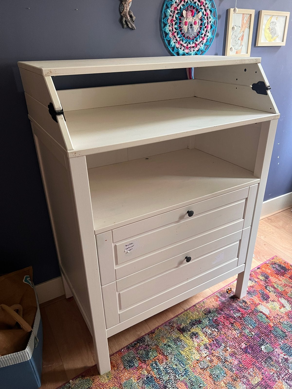 IKEA Commode met twee lades - gratis, Ophalen, Gebruikt, 50 tot 70 cm, 75 tot 100 cm