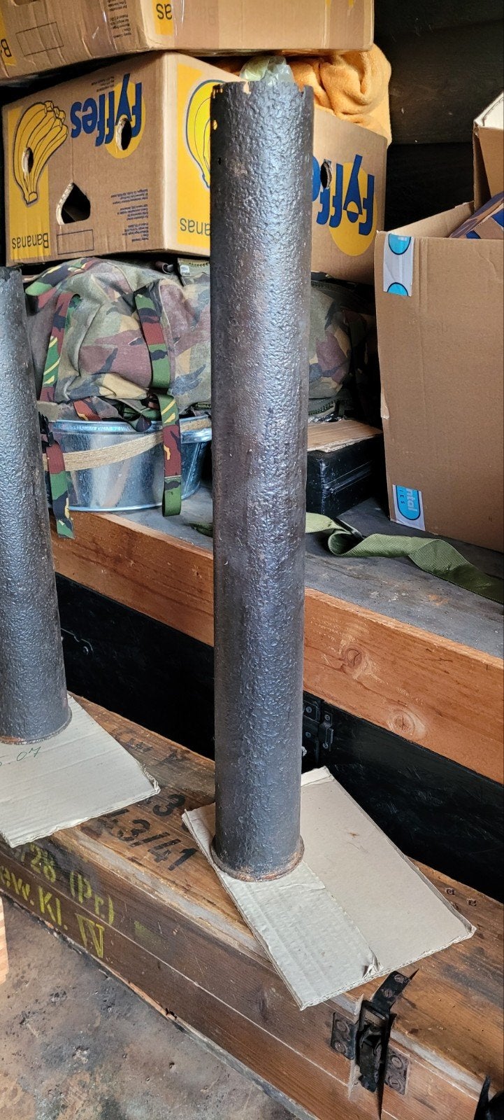 Duitse wo2 pak40 7.5cm huls te koop, Verzamelen, Ophalen of Verzenden, Landmacht, Duitsland, Hulzen of Bodemvondsten