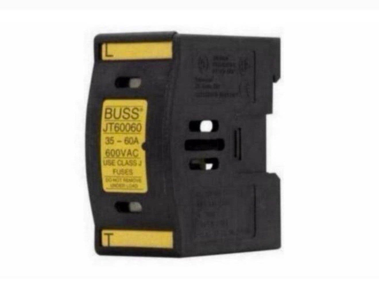BUSS JT60060 35-60 amp Class J 600 volt Fuse Zekering Holder, P, P, P, Ophalen of Verzenden