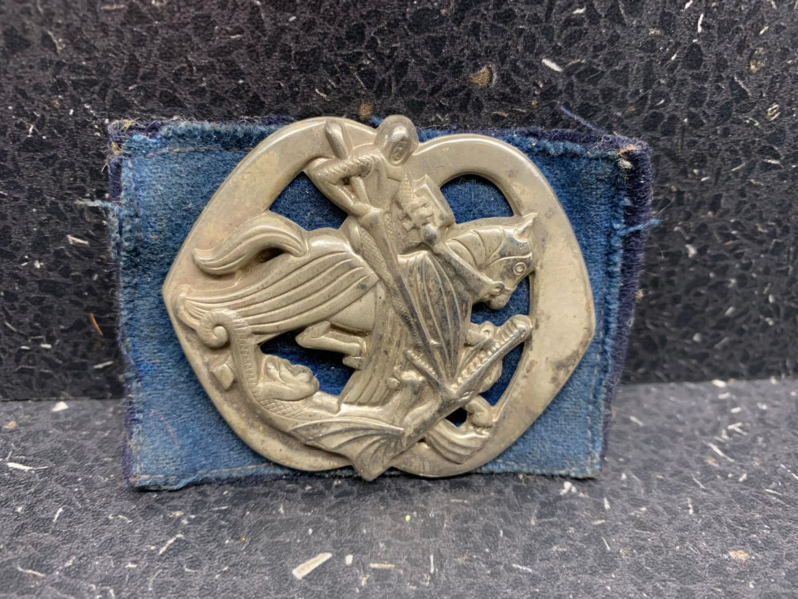 Embleem: Sint Joris en de Draak, Verzamelen, Ophalen of Verzenden, Overige soorten, Engeland, Embleem of Badge
