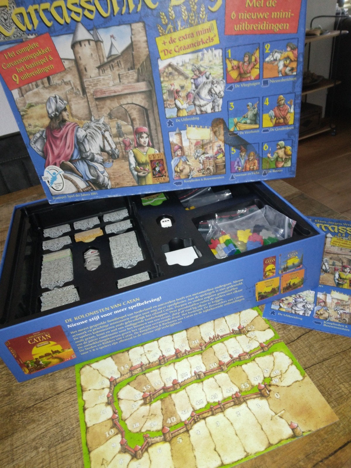 Carcassonne big box, Ophalen of Verzenden, Zo goed als nieuw