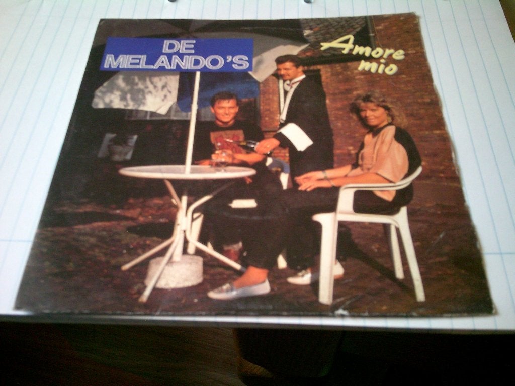 DE MELANDO ' S AMORE MIO - STOP DE TIJD, 7 inch, 1980 - 1989, Ophalen of Verzenden, Levenslied of Smartlap