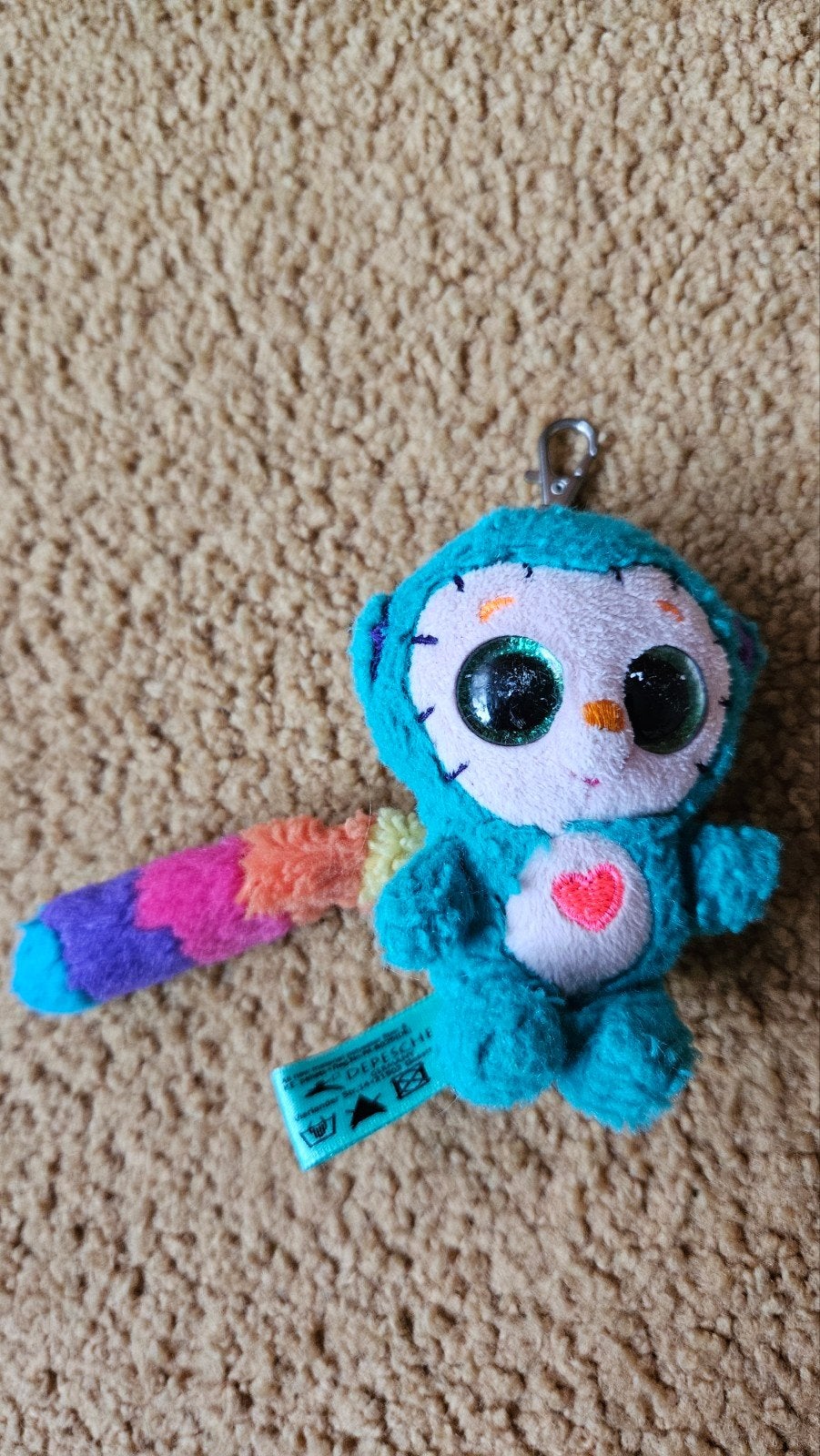 Ylvi and the Minimoomis knuffel sleutelhanger, Ophalen of Verzenden, Zo goed als nieuw, Knuffel of Figuurtje