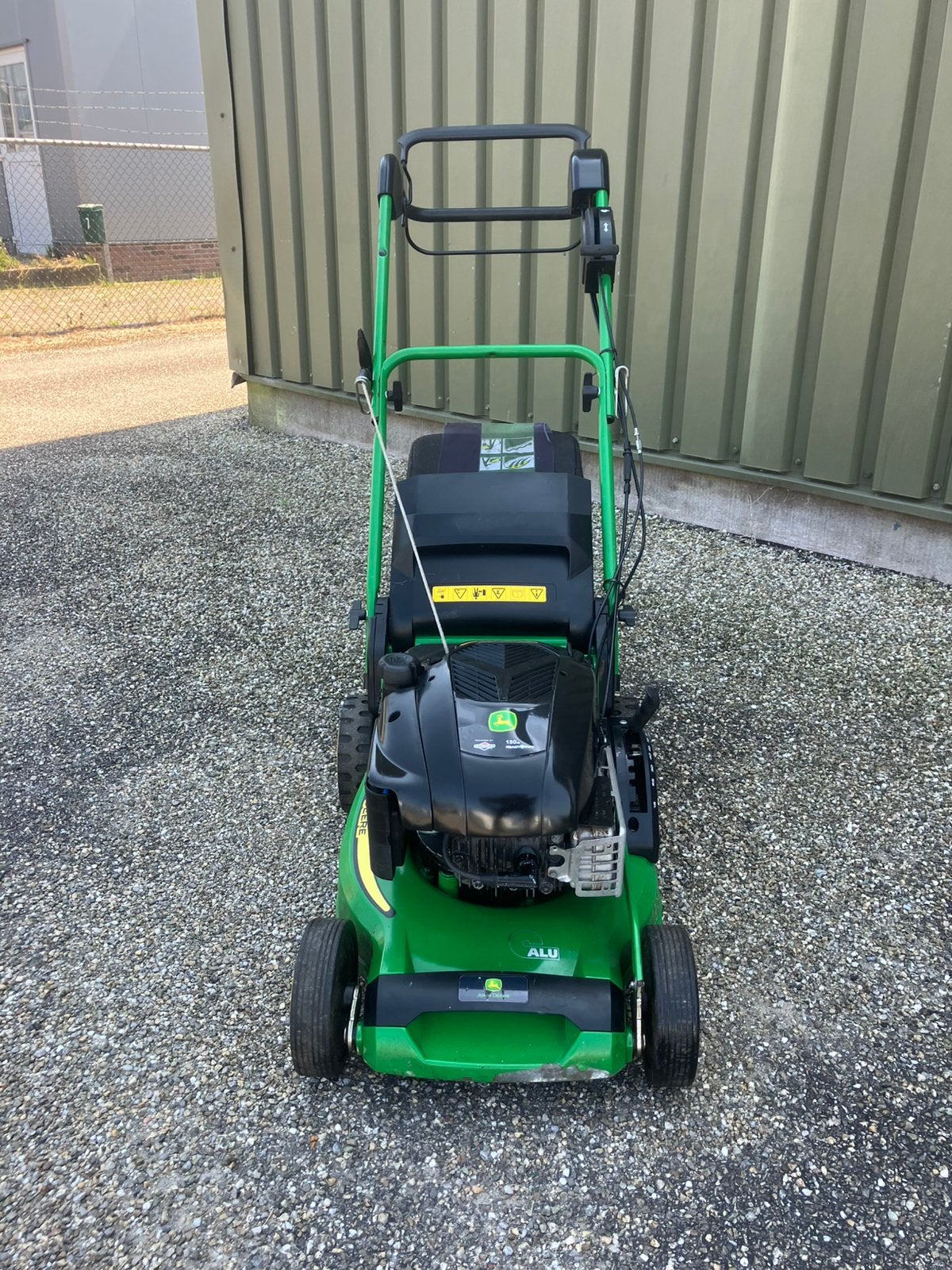 Nette John deere R43V grasmaaier aluminium hydro, Ophalen, Zo goed als nieuw, 50 cm of meer