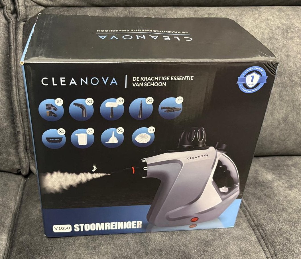 De CLEANOVA Stoomreiniger V3 is een krachtige, stoomreiniger, Ophalen, Nieuw, Stoomreiniger