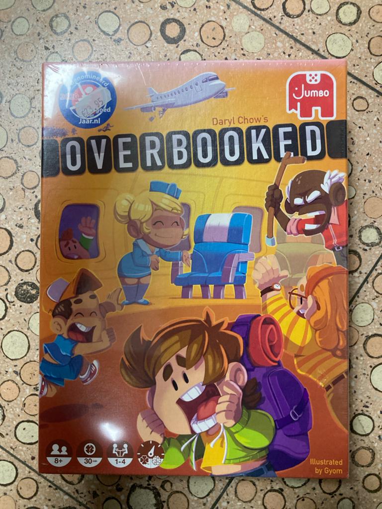 Overbooked bordspel - Nieuw en geseald, Een of twee spelers, Ophalen of Verzenden, Nieuw
