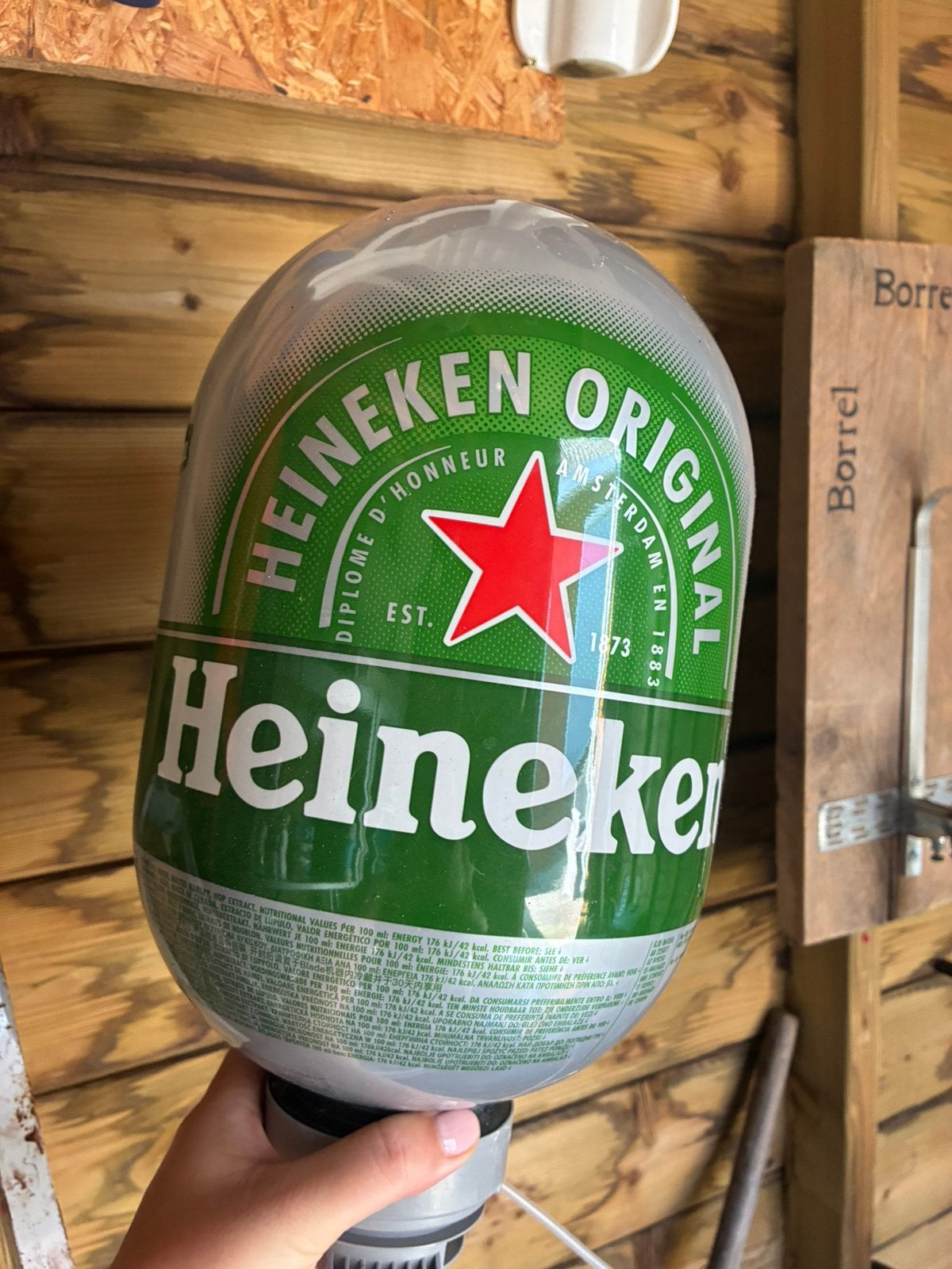 Heineken Blade fust, Ophalen, Zo goed als nieuw, Heineken