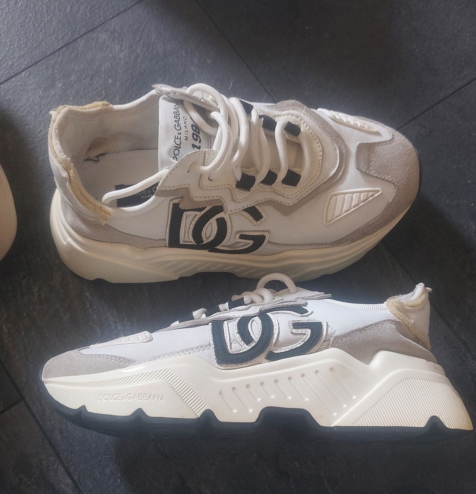 Dolce & Gabbana sneakers maat 38, Ophalen, Dolce & Gabbana, Wit, Sneakers of Gympen