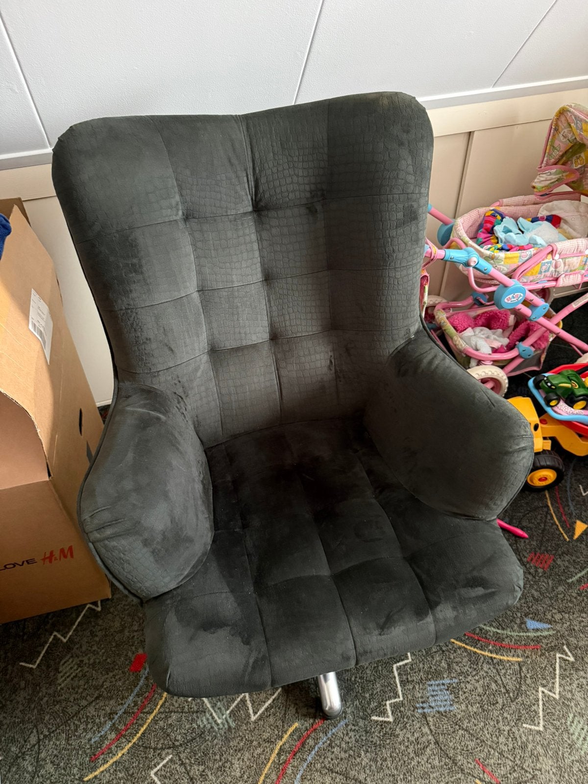 Gratis ophalen, Huis en Inrichting, Fauteuils, Ophalen, Zo goed als nieuw, 75 tot 100 cm