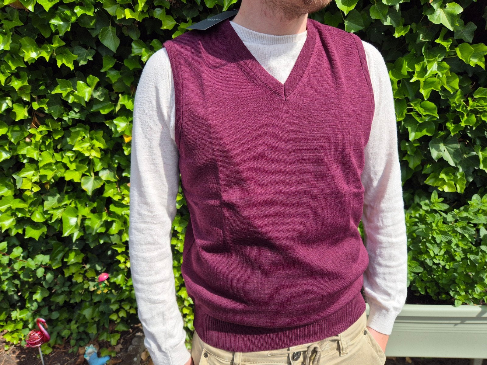 Maerz Muenchen spencer trui pullover Aubergine Nieuw maat M, ., Paars, Nieuw, Ophalen of Verzenden