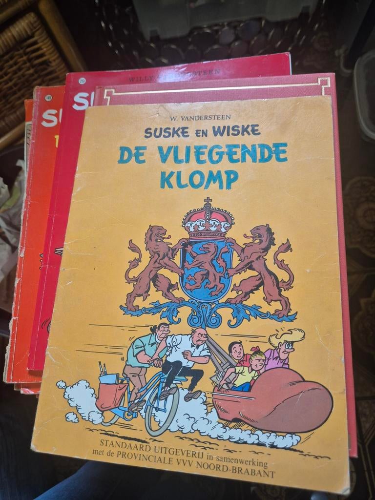 De vliegende klomp, Boeken, Eén stripboek, Ophalen of Verzenden, Gelezen