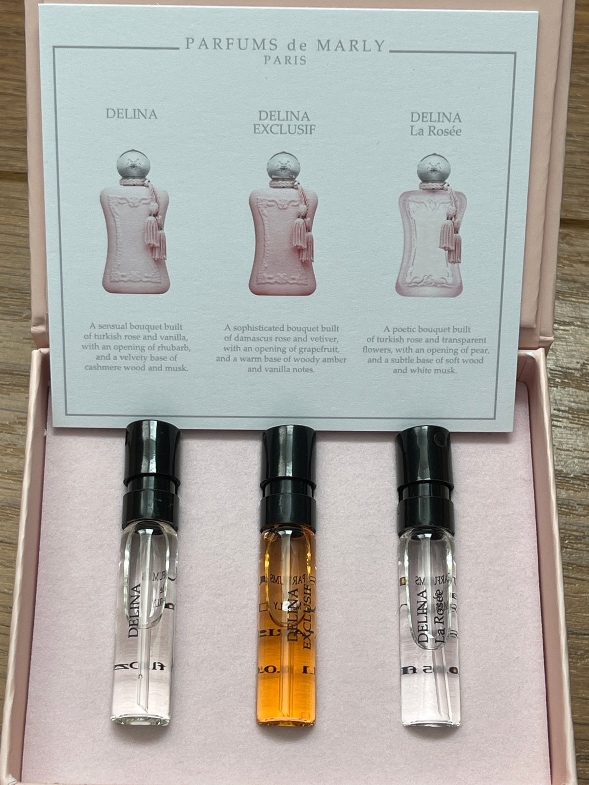 Parfums de Marly Delina Discovery Set - 3x1.5ml, Ophalen of Verzenden, Nieuw