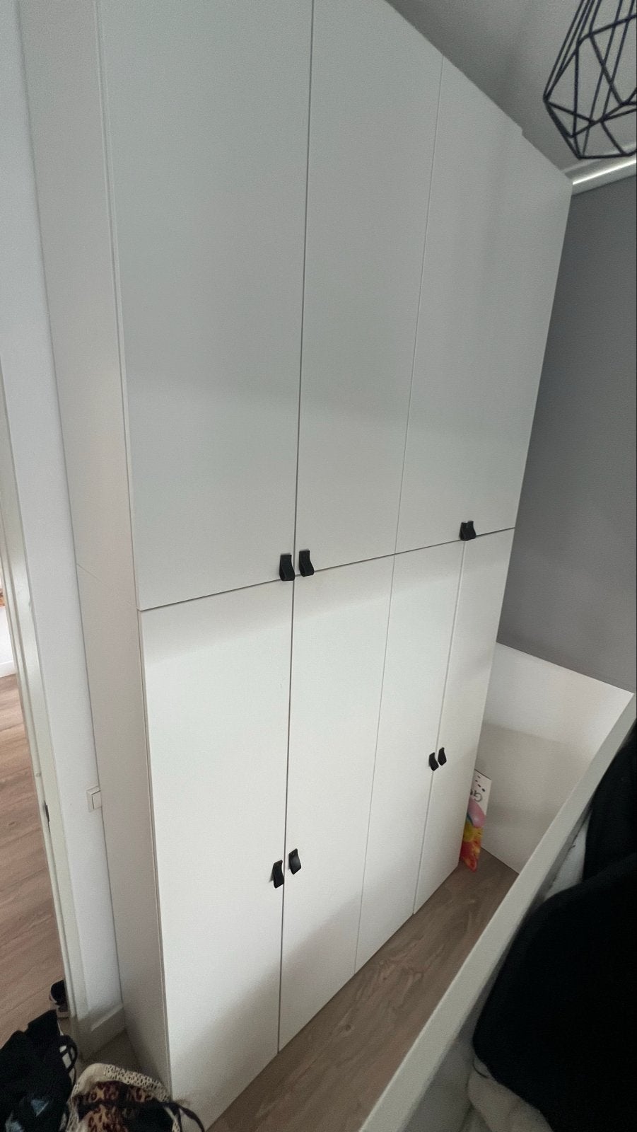 IKEA Platsa Kledingkast, Ophalen, 200 cm of meer, Zo goed als nieuw, Met deur(en)
