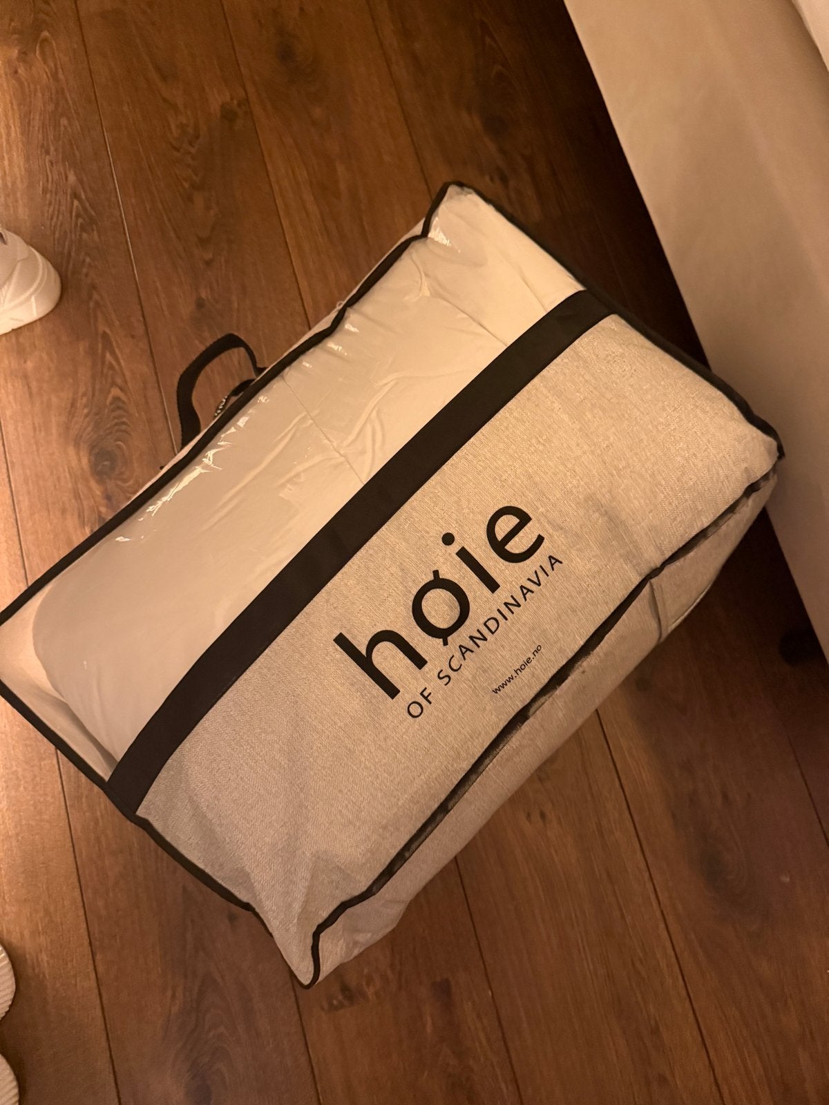 Luxe Hoie dekbed 200x220 - Zo goed als nieuw, Ophalen, Zo goed als nieuw, Wit, Deken of Dekbed