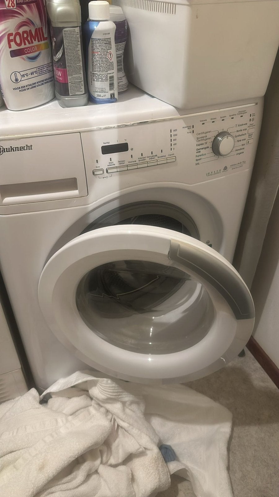 Bauknecht wasmachine, Ophalen, Zo goed als nieuw, 1200 tot 1600 toeren